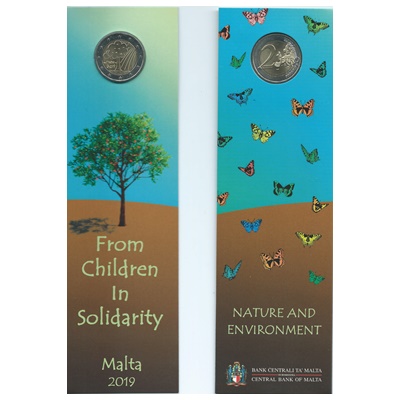 2019 €2 Coin - From Children in Solidarity - NATURE/ENVIRONMENT